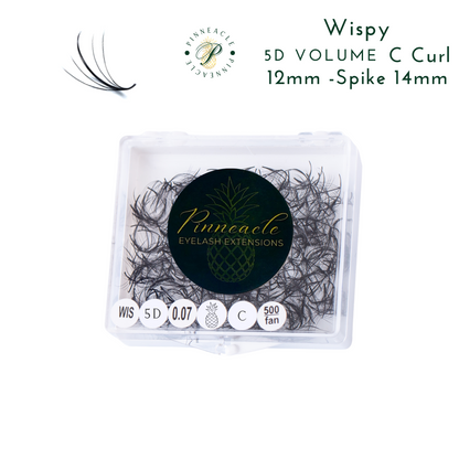 Vaporeux 500 ventilateurs | Volumes 5D | Boucle C | 12 mm (pointe 14 mm)